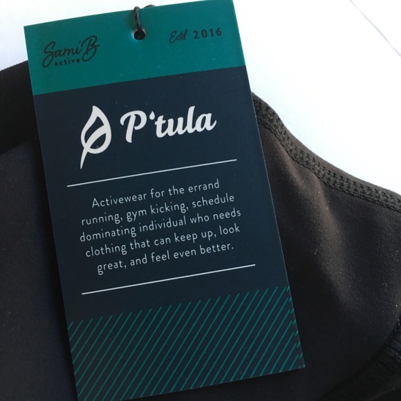 SOLD // P'tula Leggings Black No Mesh - Picture 3 of 6